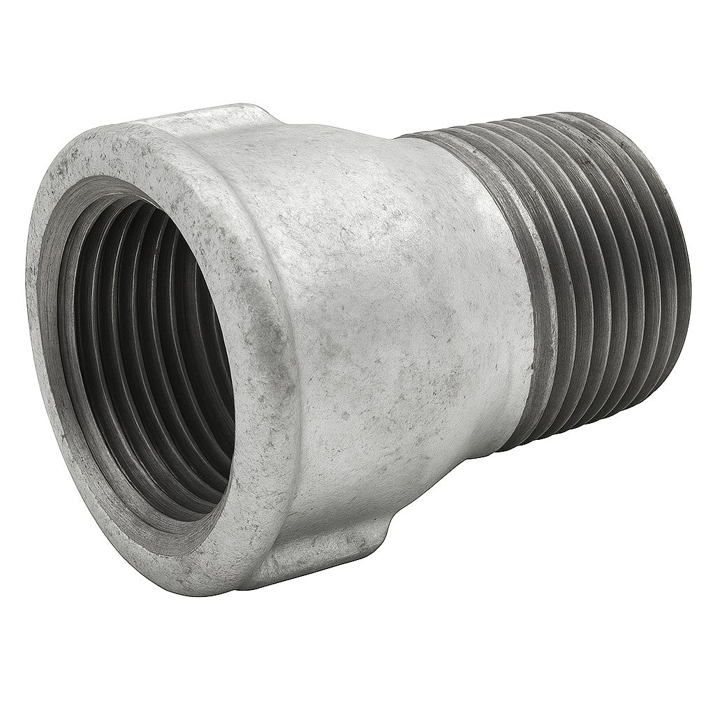 Verlengstuk BU/BI gegalvaniseerd smeedbaar gietijzer