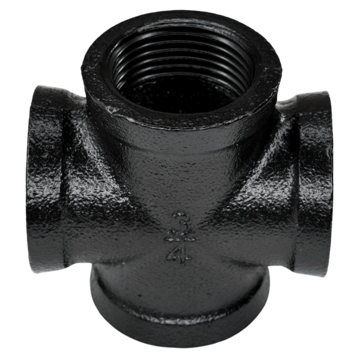 raccord décoratif style plomberie croix