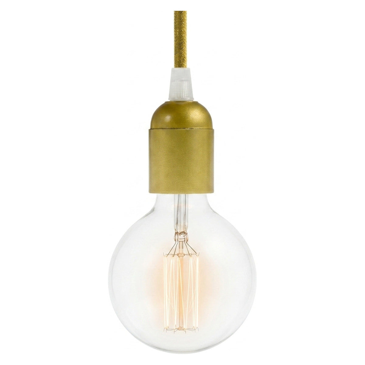 E27-fitting van bakeliet — Goud