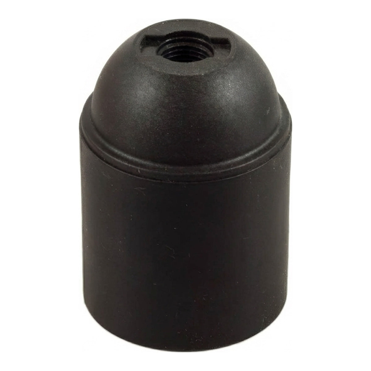 E27-fitting van thermoplast — Zwart