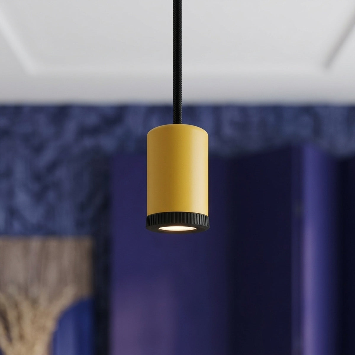Mini LED-spot van metaal Mini GU10 — Mosterdgeel