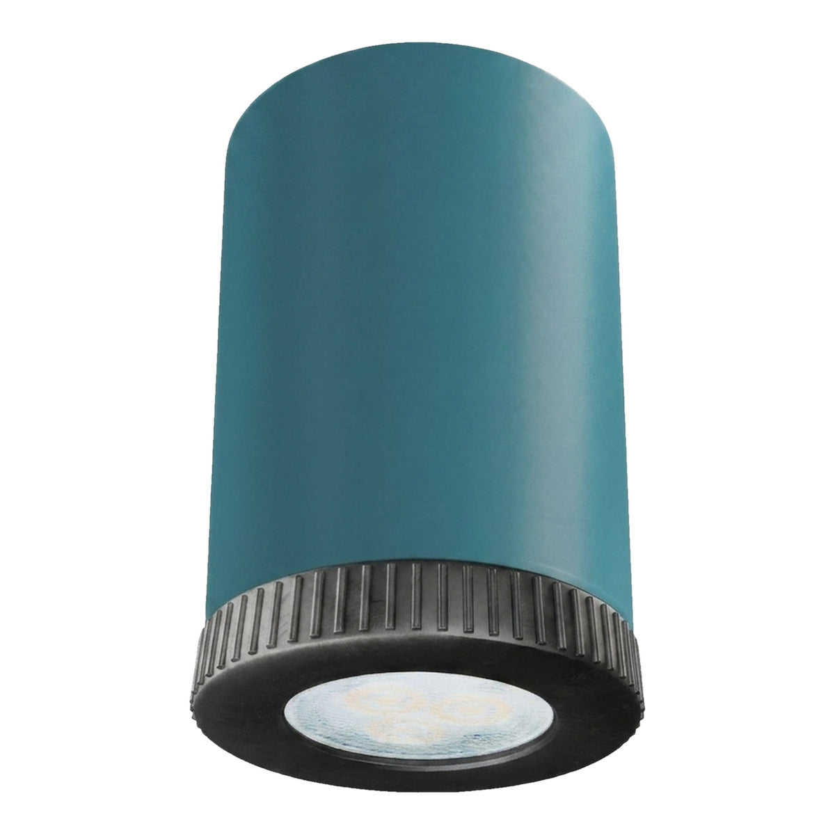 Mini LED-spot van metaal Mini GU10 — Petrolblauw