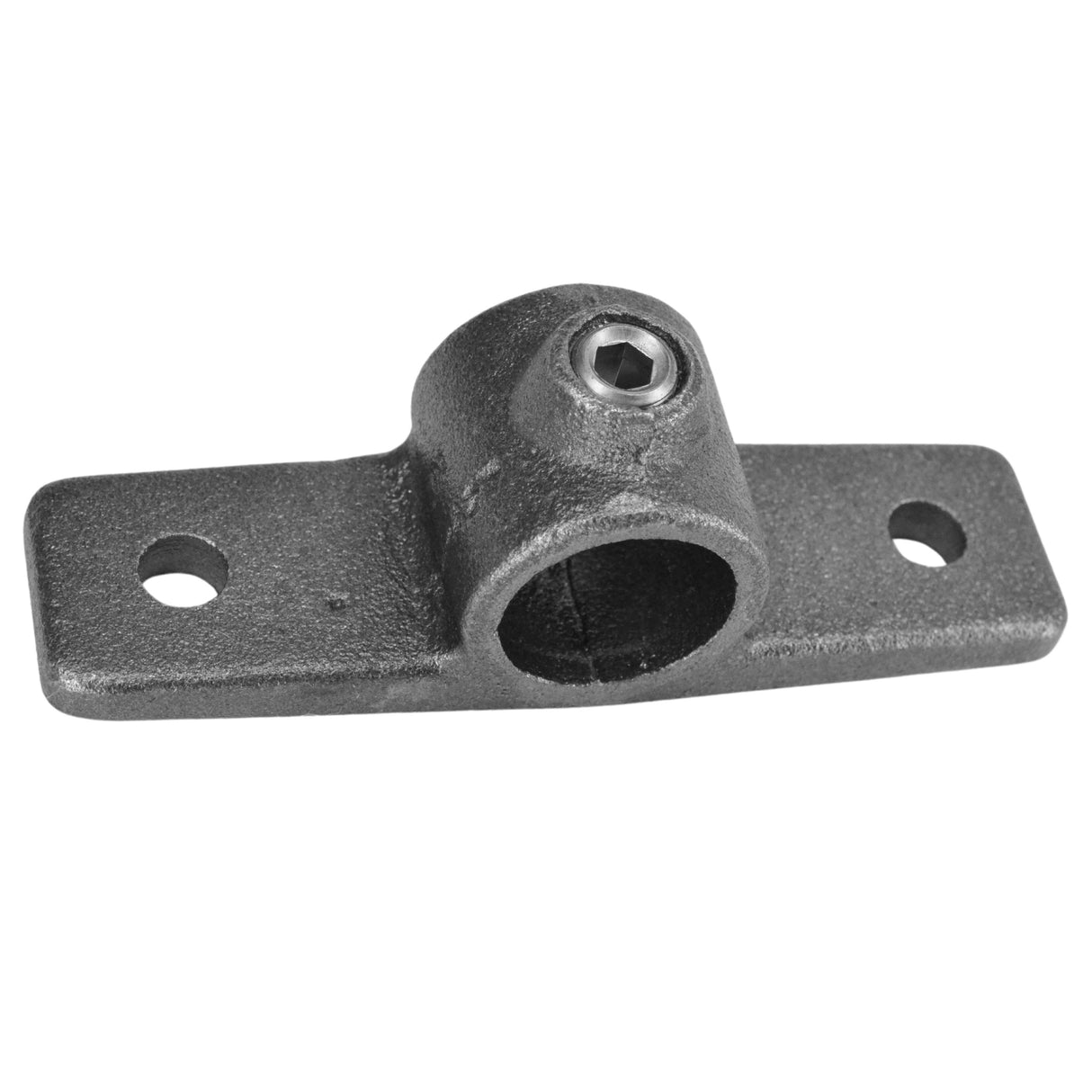 platine à visser pour panneau fixation par vis sur tube diamètre 27