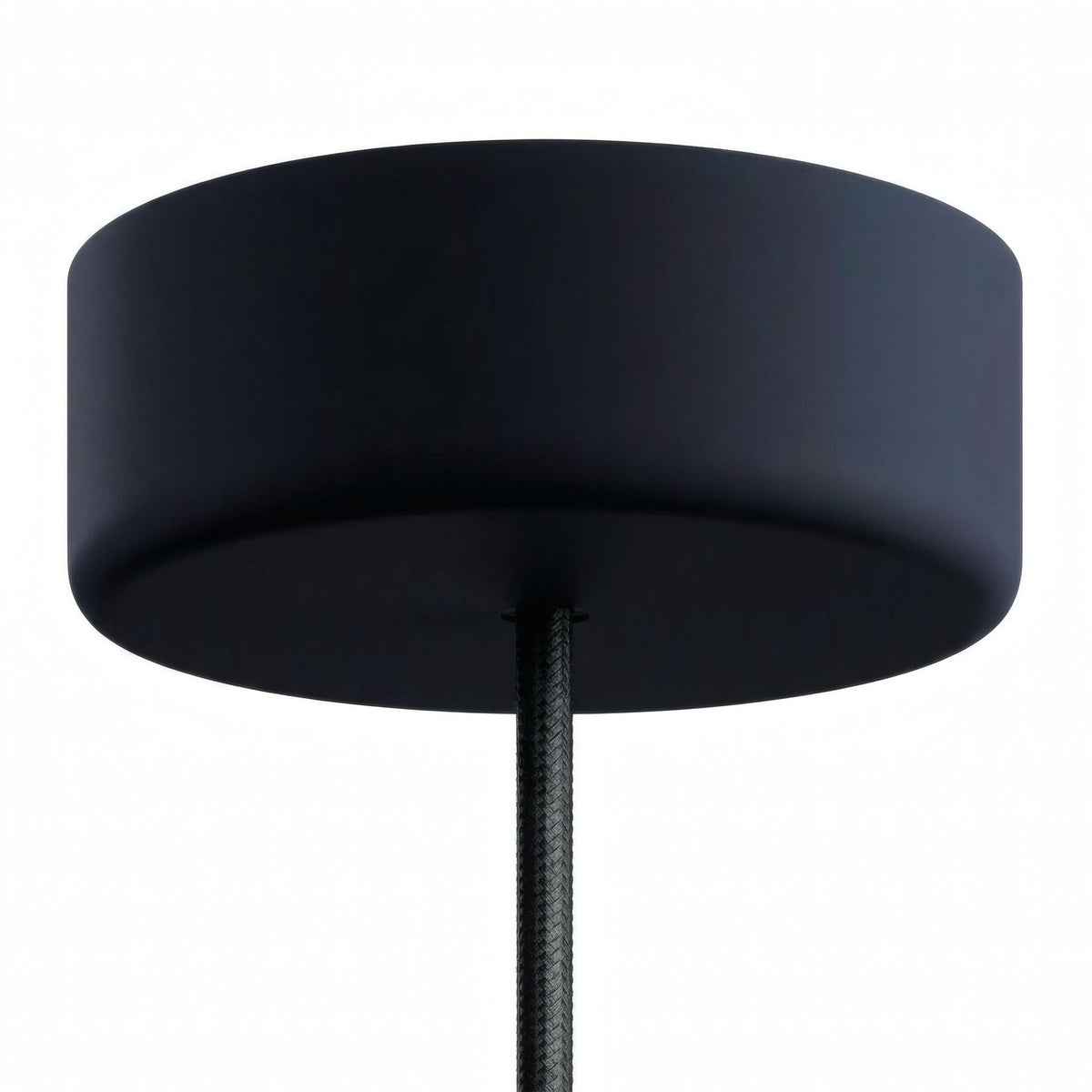Siliconen plafondkap voor buiten IP65, Ø 125 mm — Grafiet