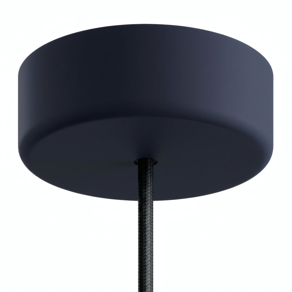 Siliconen plafondkap voor buiten IP65, Ø 125 mm — Grafiet