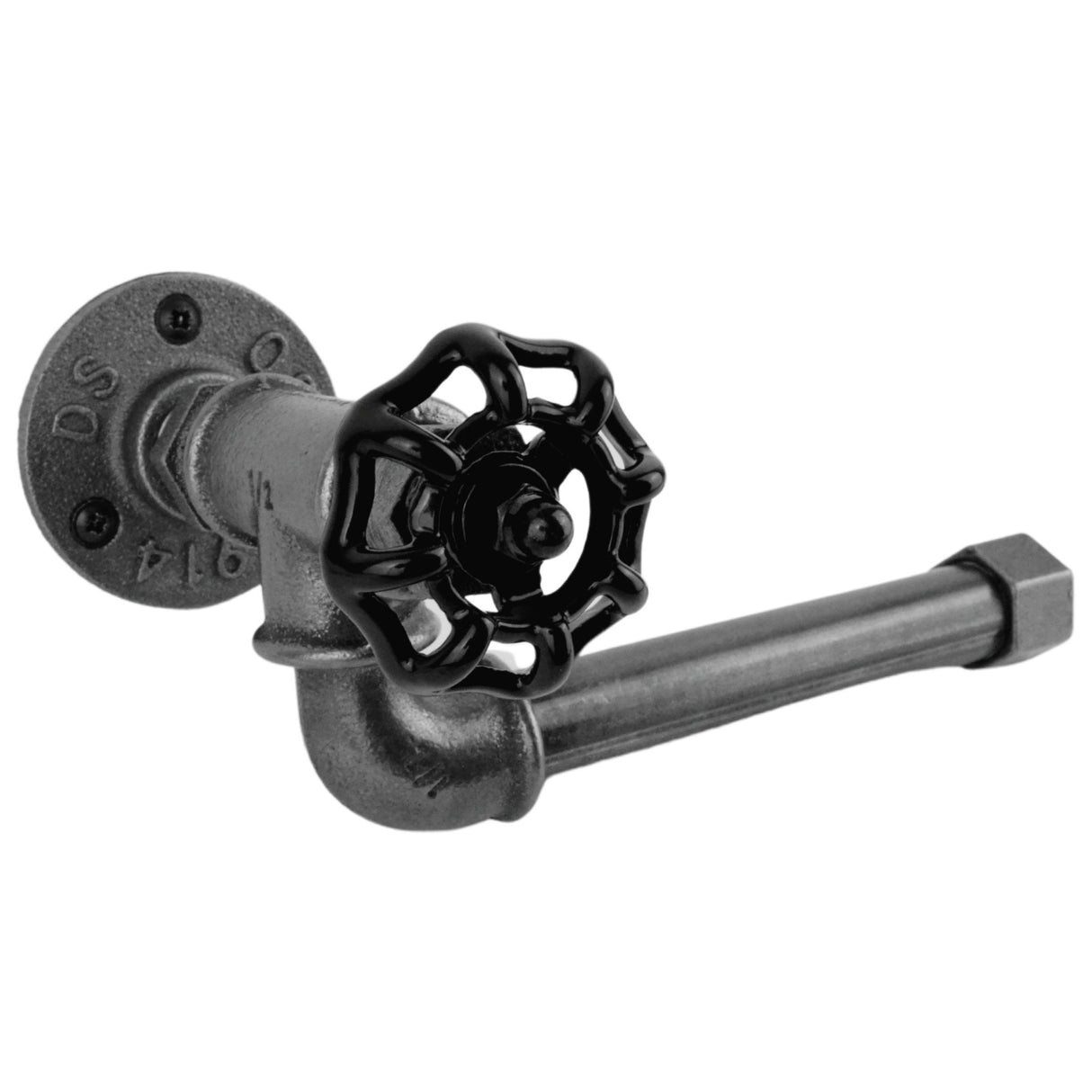 dérouleur vanne à volant noir