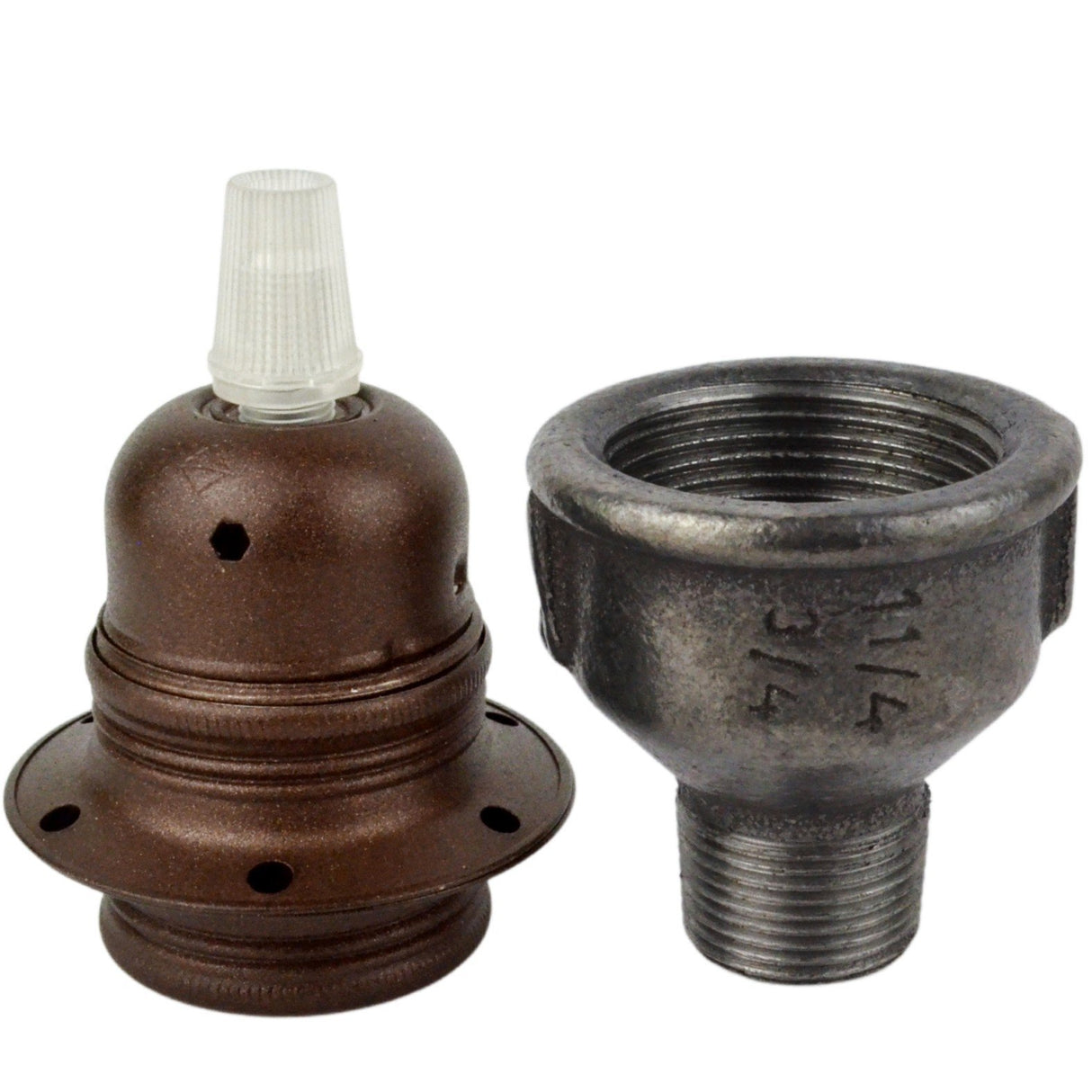 kit douille lampe douille mat rouille