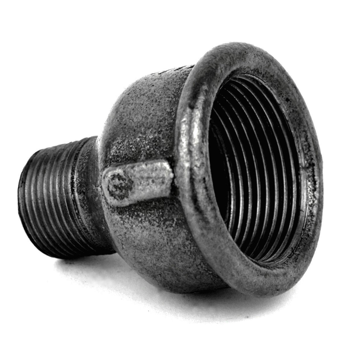 manchon réduit en fonte noire