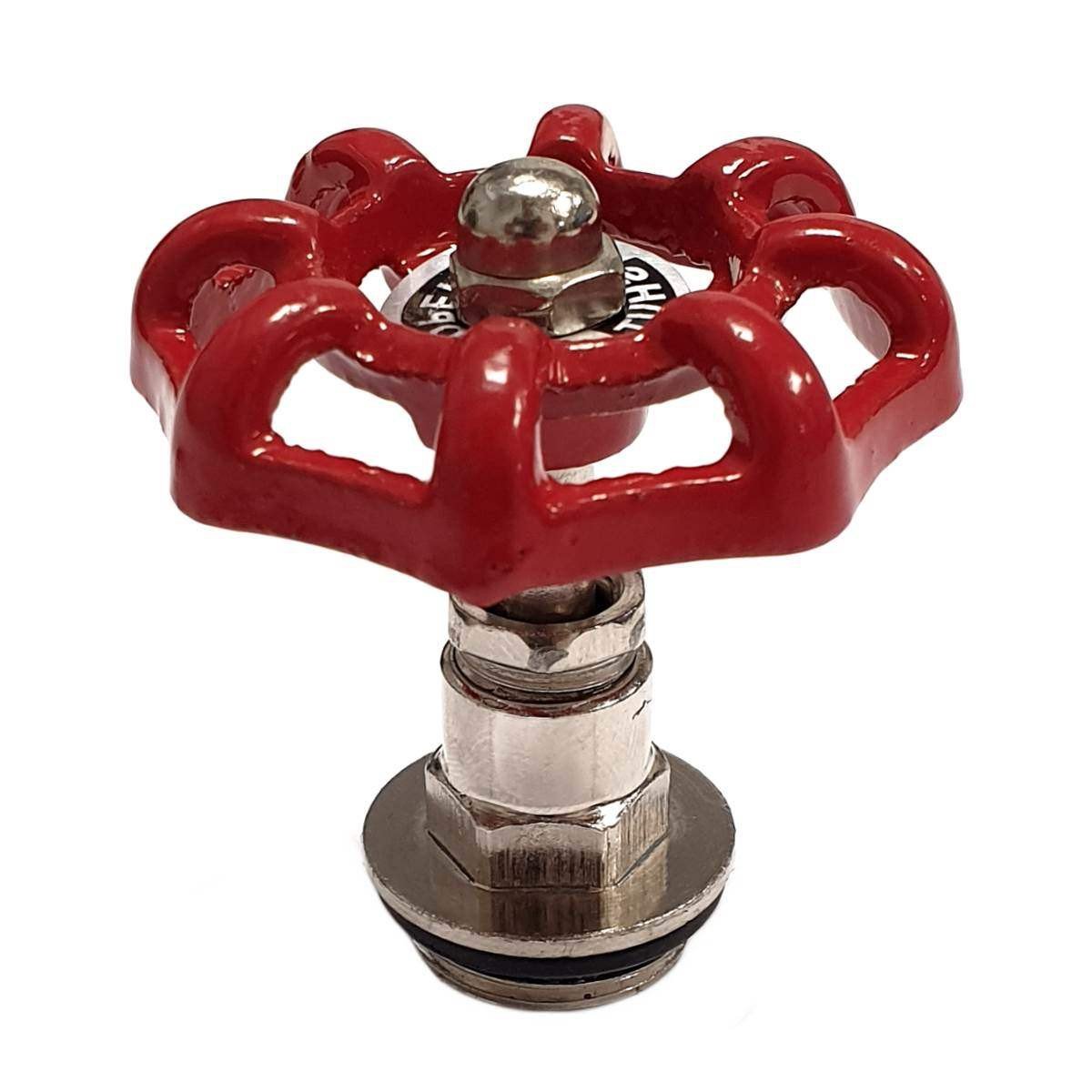 Tête de vanne avec volant filetage 1/2" Ø21 sur filets