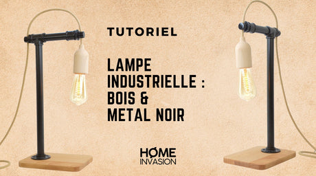 Tuto lampe en plomberie