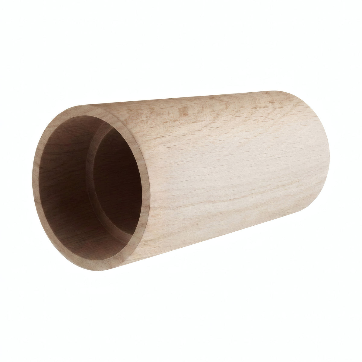 Lampenkap van beukenhout voor spot met E27-fitting — Naturel hout