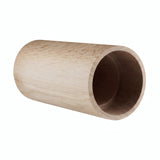 Lampenkap van beukenhout voor spot met E27-fitting — Naturel hout
