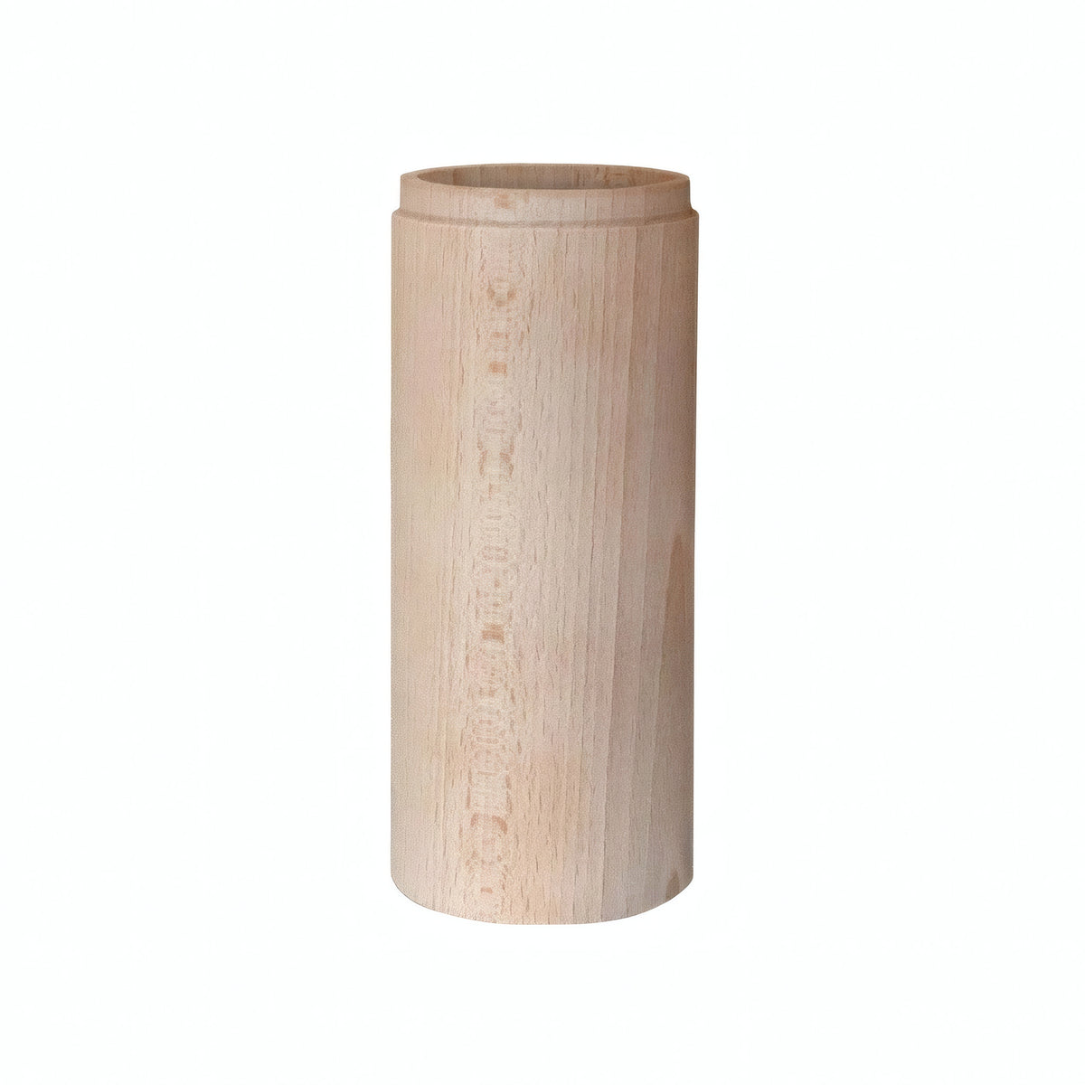 Lampenkap van beukenhout voor spot met E27-fitting — Naturel hout