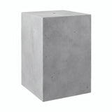 Kubusvormige lampenkap van cement met E27-fitting — Licht cement