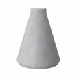 Trechtervormige lampenkap van cement met E27-fitting — Licht cement