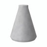 Trechtervormige lampenkap van cement met E27-fitting — Licht cement