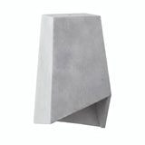 Prismavormige lampenkap van cement met E27-fitting — Licht cement