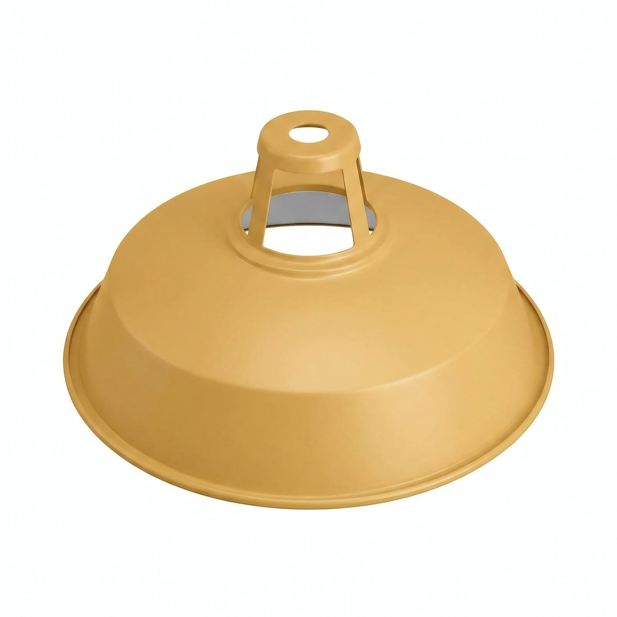 Klokvormige geëmailleerde lampenkap Ø 38 cm voor E27-fitting