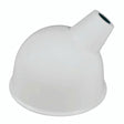 Lampenkap met schuine opening Ø 30 cm voor E27-fitting — Wit