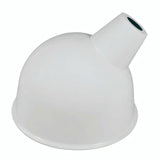Lampenkap met schuine opening Ø 30 cm voor E27-fitting — Wit