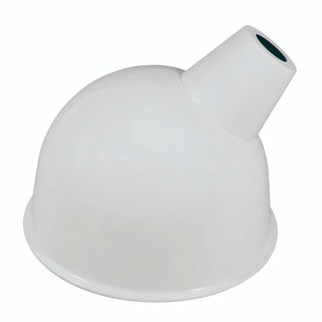 Lampenkap met schuine opening Ø 30 cm voor E27-fitting — Wit