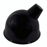 Lampenkap met schuine opening Ø 30 cm voor E27-fitting — Zwart