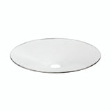 Platte geëmailleerde lampenkap Ø 30 cm voor E27-fitting — Wit en satijn titanium