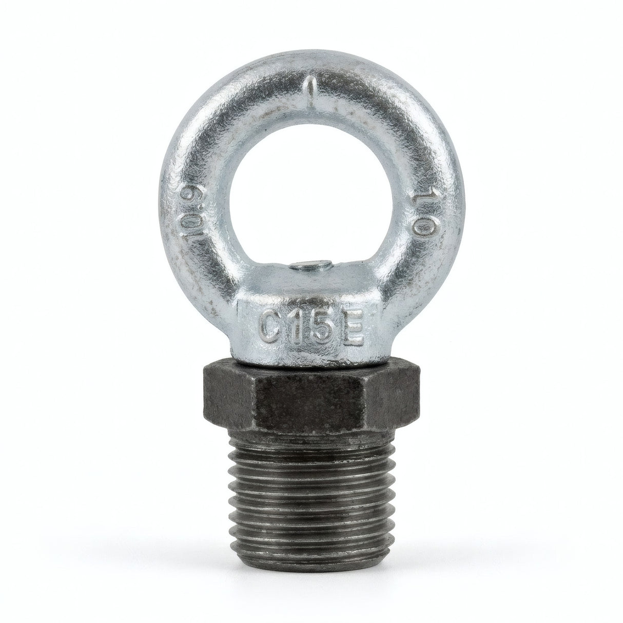 Hijsoog op halve nippel - productfoto op witte achtergrond 6