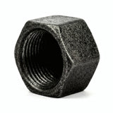 Bouchon femelle fonte noire - photo produit fond blanc 3