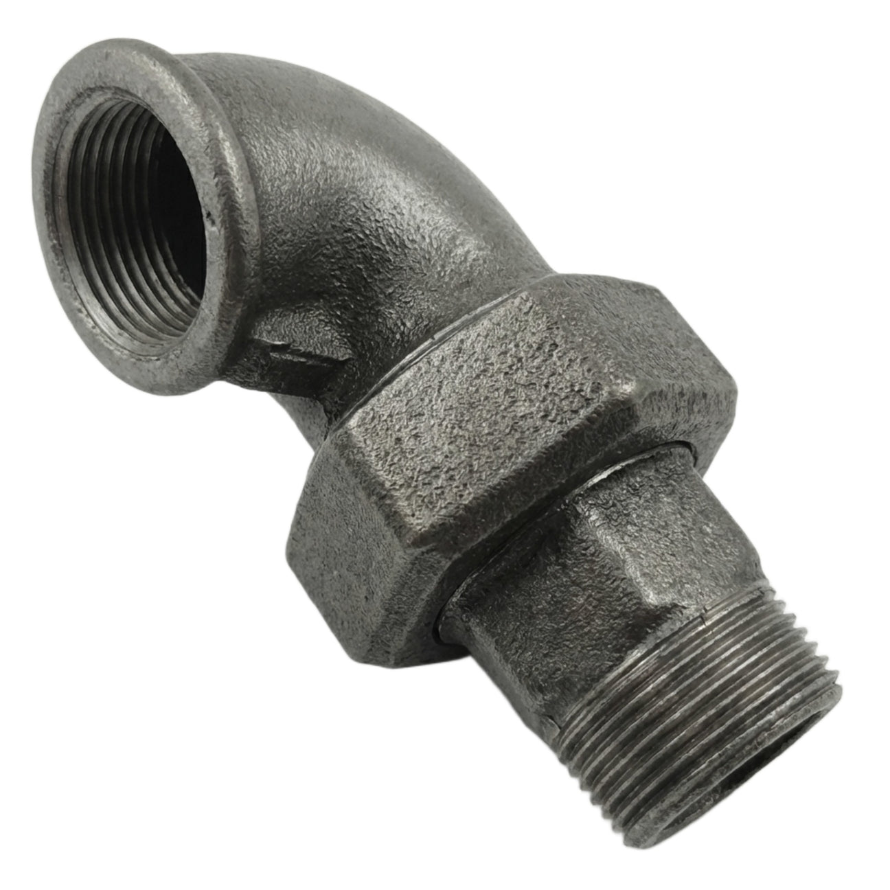 Coude union en fonte mâle/femelle
