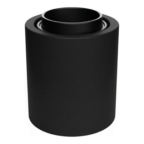 E27-fitting voor wand of plafond, waterdicht IP44 — Zwart