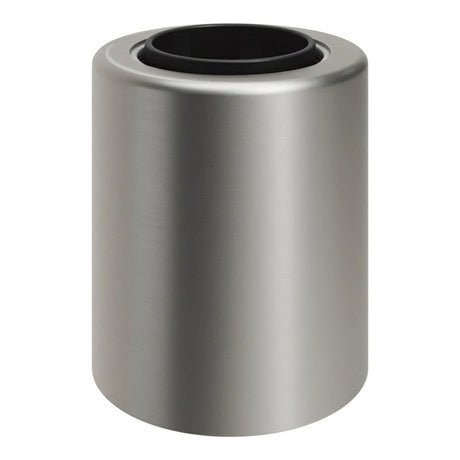 Metalen E27-fitting voor wand of plafond — Satijn titanium