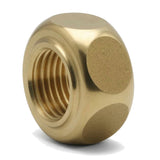 Moer met kraag van CW617N messing BSP