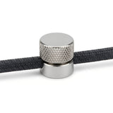 Metalen wandkabelhouder voor strijkijzersnoer — Chroom