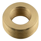 Fourrure bague de réduction mâle-femelle en laiton CW617N BSP - vue de dessus