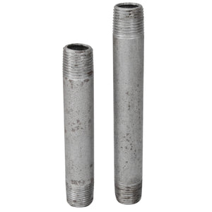 Destockage - buis 1/2'' - keuze 2 - 15x21mm zwart staal - schroefdraad