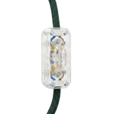 Tweepolige tuimelschakelaar voor lampsnoer — Transparant