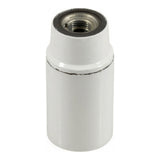 E14-fitting van bakeliet — Wit