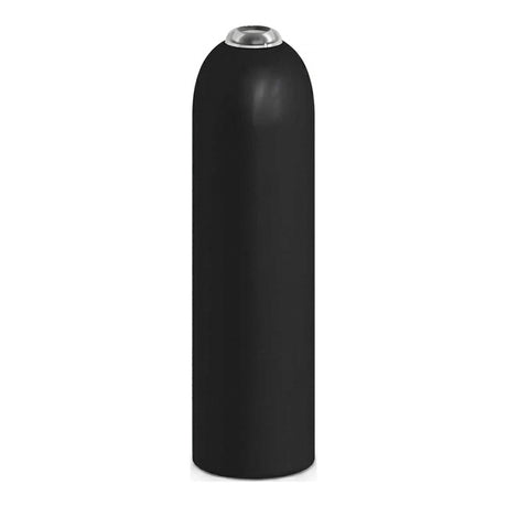 Compacte metalen E14-fitting — Zwart