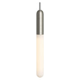 Compacte metalen E14-fitting — Satijn titanium