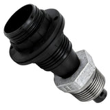 E14-lamphouderset van thermoplast met schroefdraad op fitting met buitendraad van gegalvaniseerd gietijzer