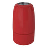 E14-fitting van porselein — Rood