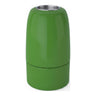 E14-fitting van porselein — Groen