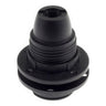 E14-fitting van thermoplast met dubbele ring — Zwart