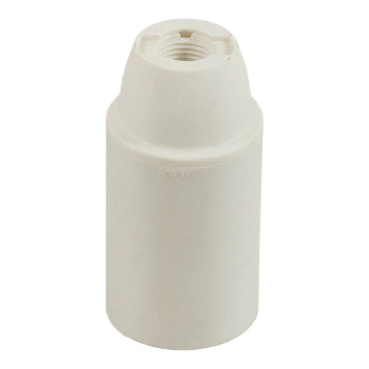 E14-fitting van thermoplast — Wit