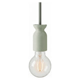 E27-fitting van 3D-geprint gerecycled kunststof — Saliegroen