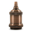 Vintage E27-fitting van aluminium — Koper