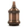 Vintage E27-fitting van aluminium — Koper