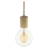 Houten E27-fitting — Naturel