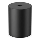 Houten E27-fitting — Zwart